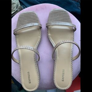 Sandals size 9 from Express never worn